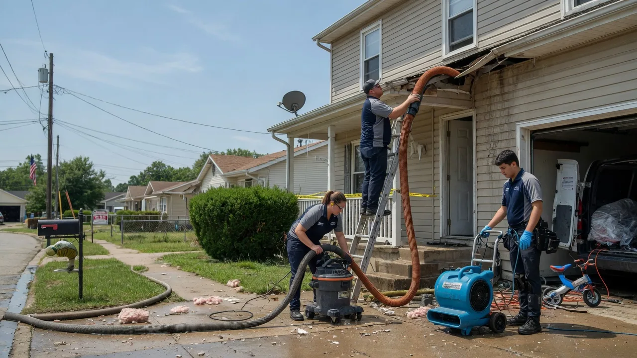 Water Damage Restoration in Luna Pier, MI near me